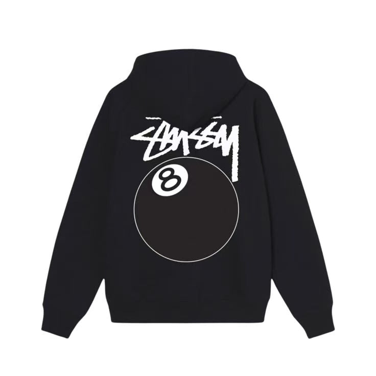 Stussy 8 Ball Tee 8號球長袖連帽T Stussy帽T