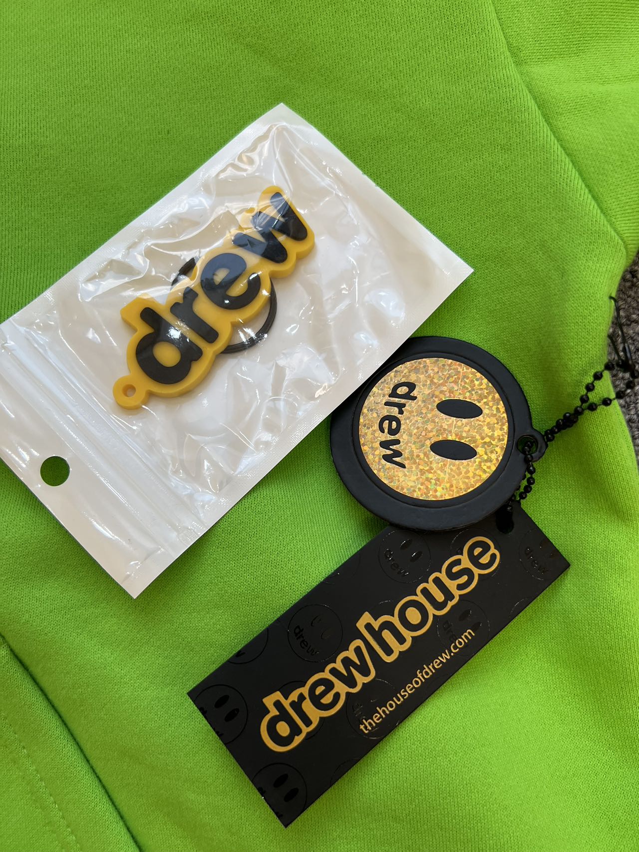 Drew House Mascot tee 笑臉帽T drewhouse帽T