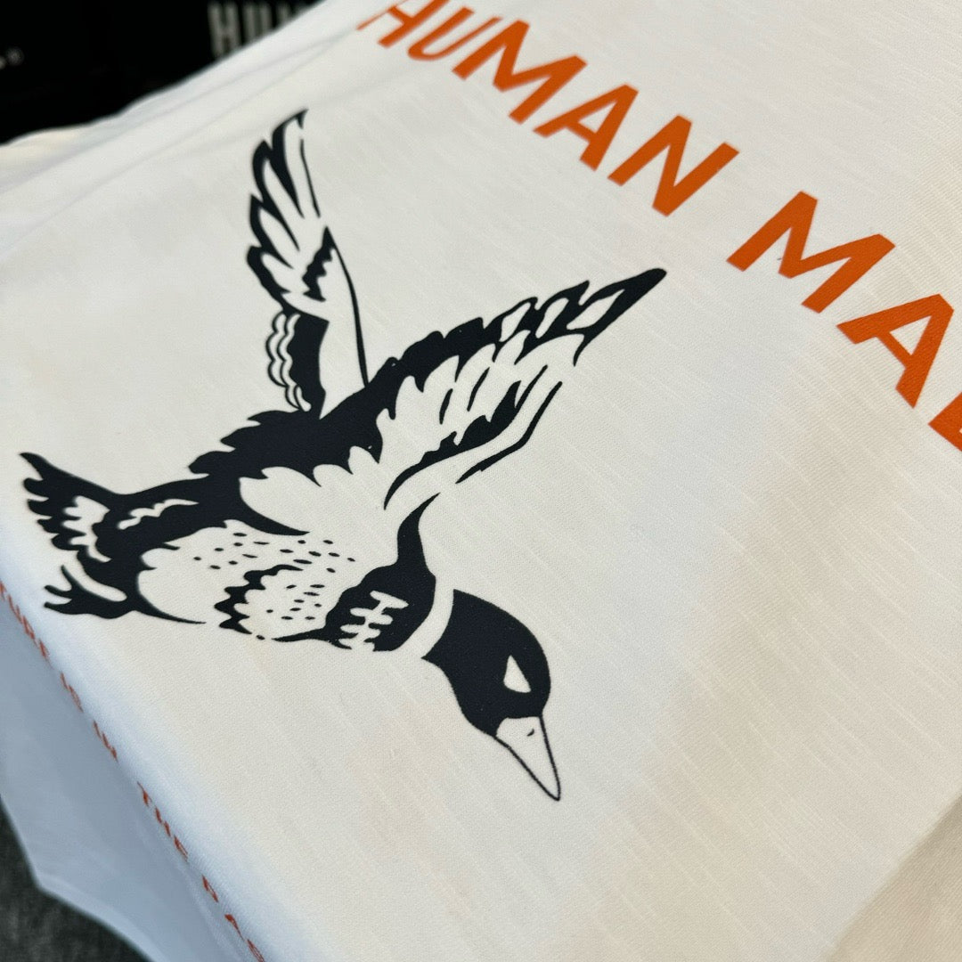 24SS新款HUMAN MADE 雁鴨 短袖 短T