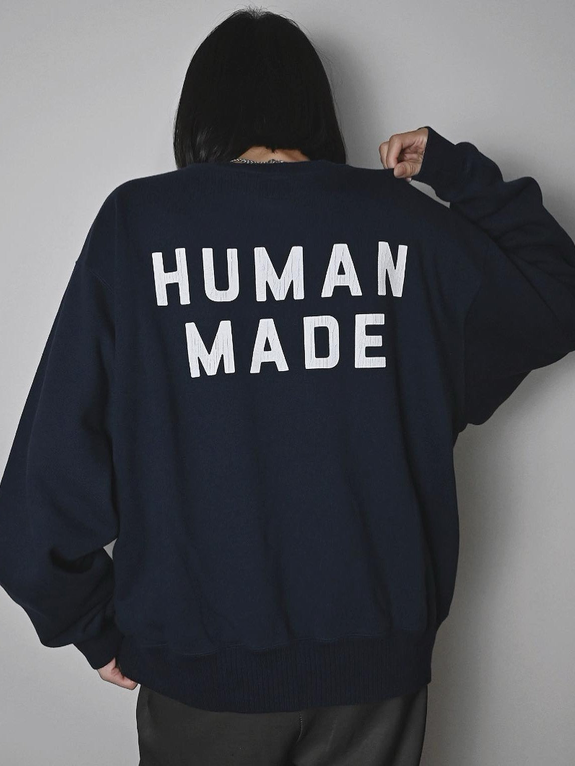 Human made口袋圓領衛衣