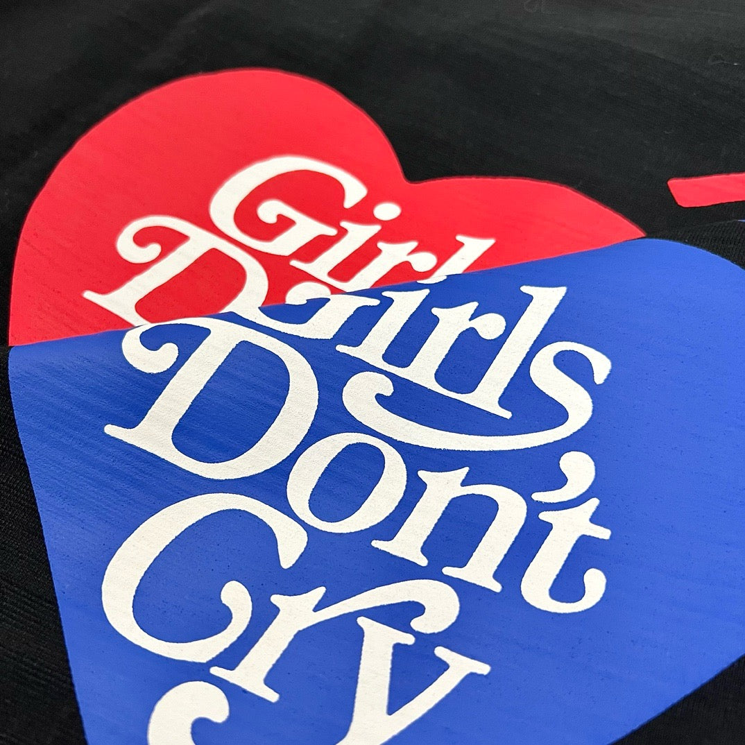 HUMAN MADE Girl’s Don’t Cry 23ss 寬鬆情侶款短T 短袖