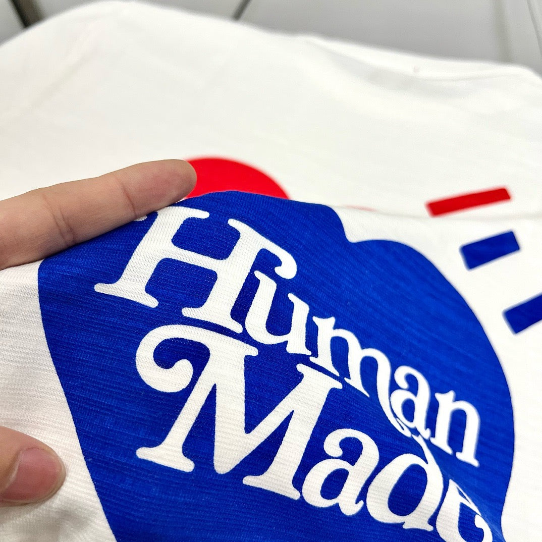 HUMAN MADE Girl’s Don’t Cry 23ss 寬鬆情侶款短T 短袖