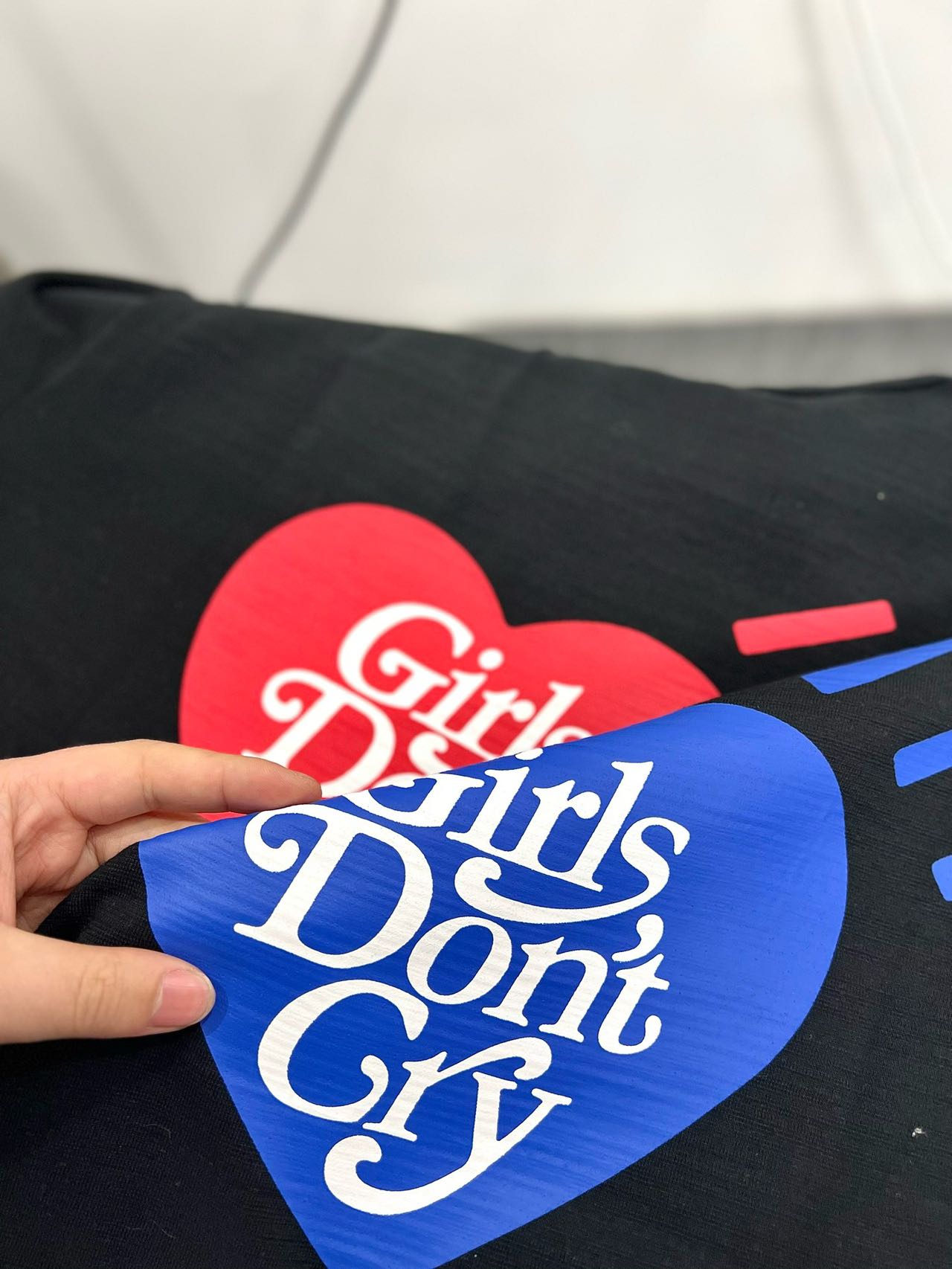 HUMAN MADE Girl’s Don’t Cry 23ss 寬鬆情侶款短T 短袖
