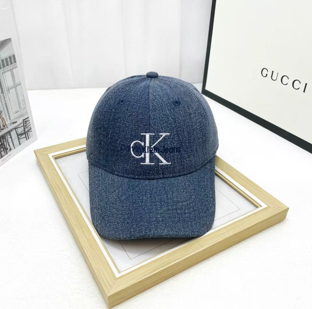 CALVIN KLEIN 刺繡老帽 復古 鴨舌帽 2色