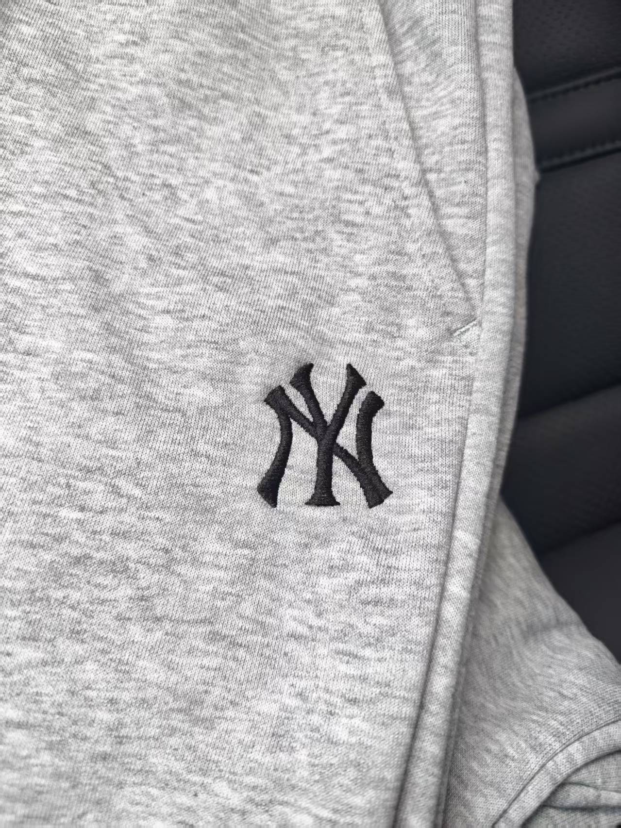 MLB 紐約洋基 刺繡logo 休閒棉褲