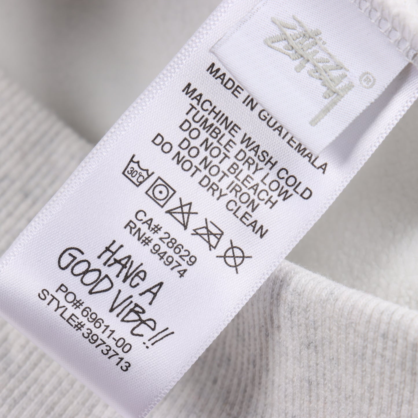 Stussy 聯名元素Logo印花 連帽外套