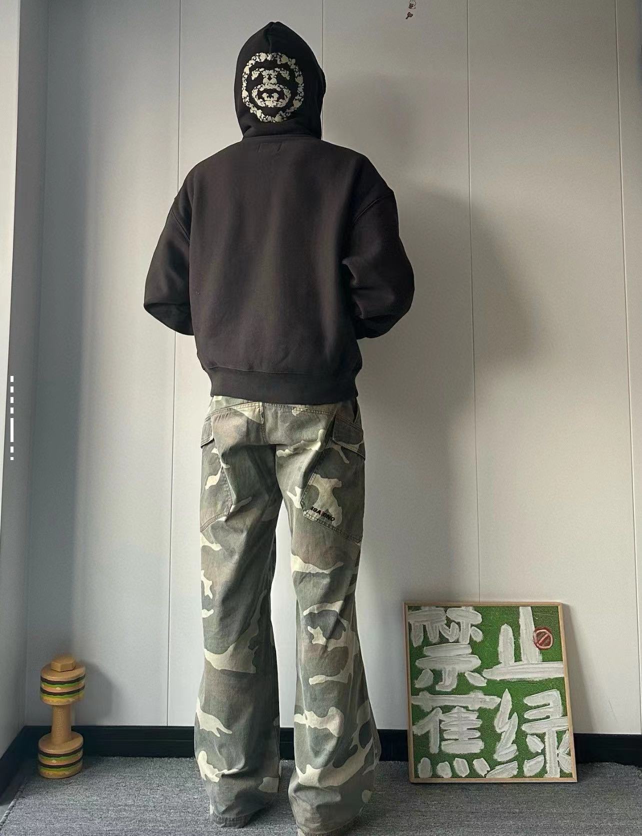 Stussy x Denim Tears Graphic Hood 帽T 黑色