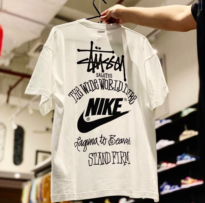 NIKE x STUSSY 世界之旅 聯名 短T