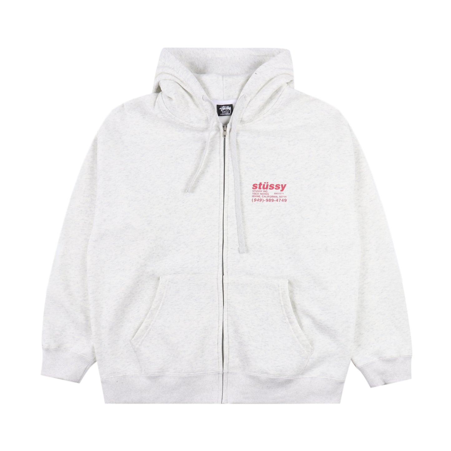 Stussy 聯名元素Logo印花 連帽外套