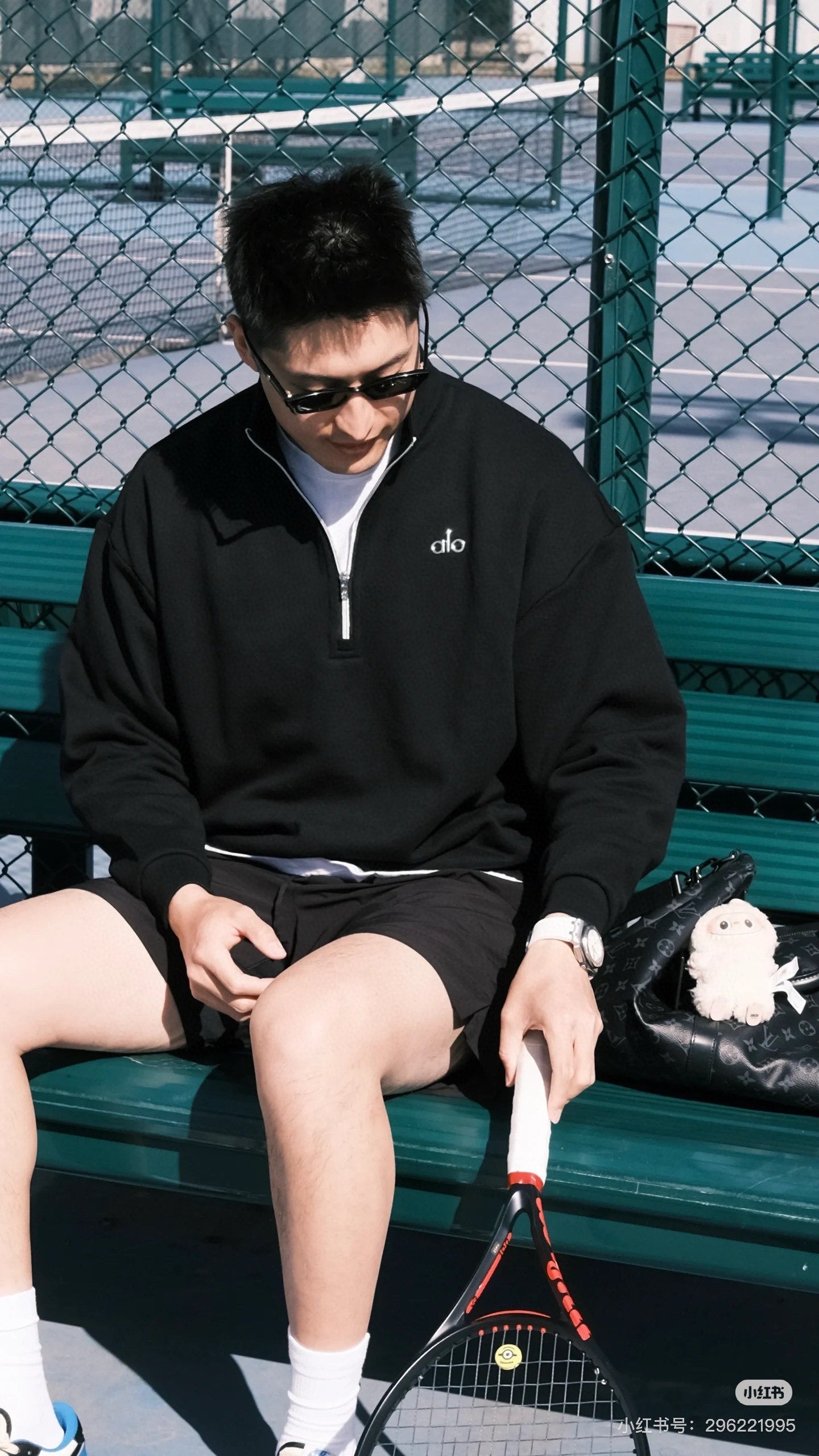 alo Accolade 1/4 拉鏈衛衣