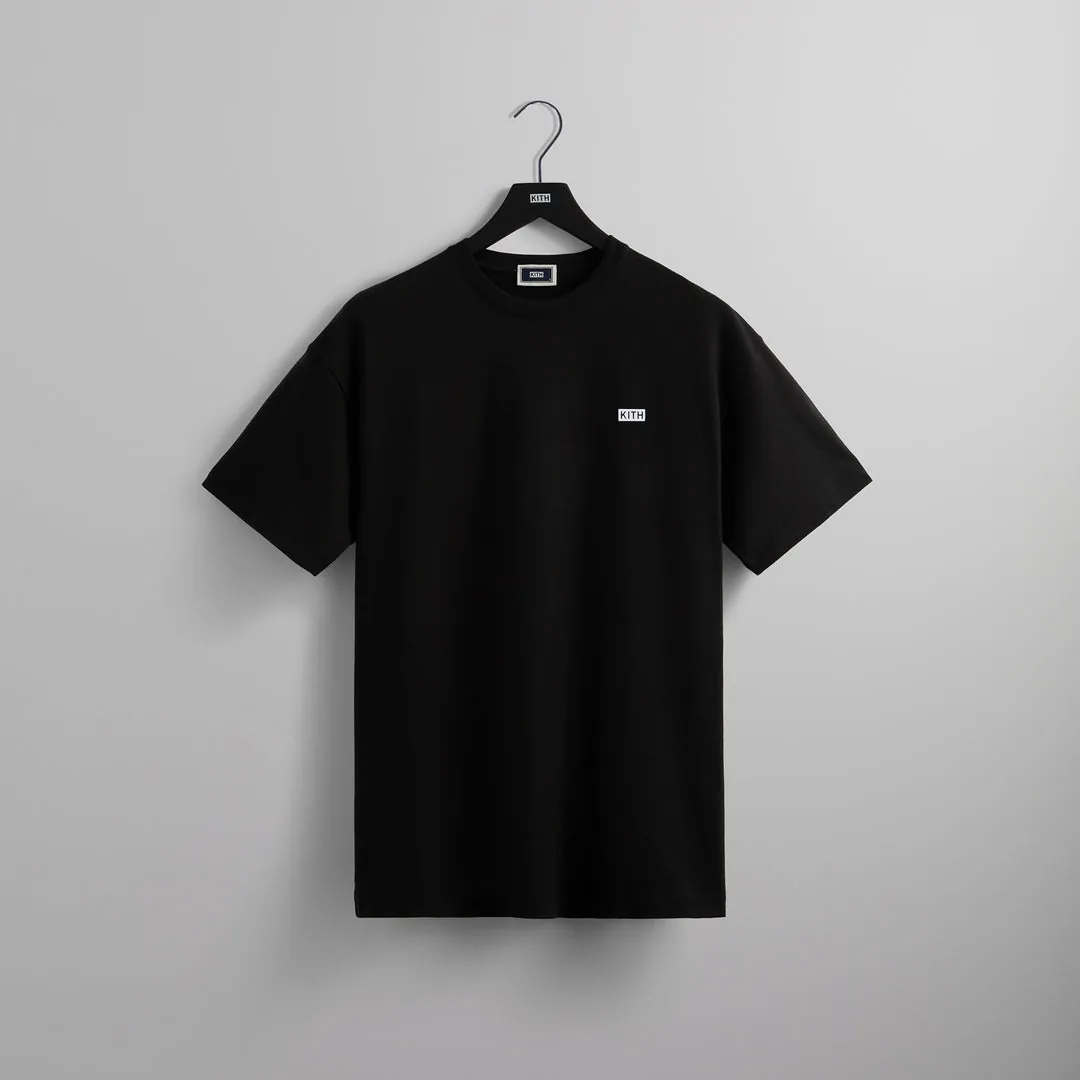 Kith LAX 小LOGO 短Tee 黑色