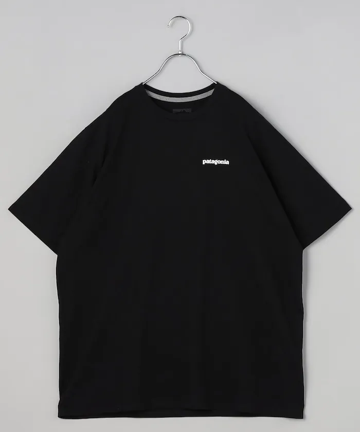 Patagonia 大背LOGO Tee 黑色