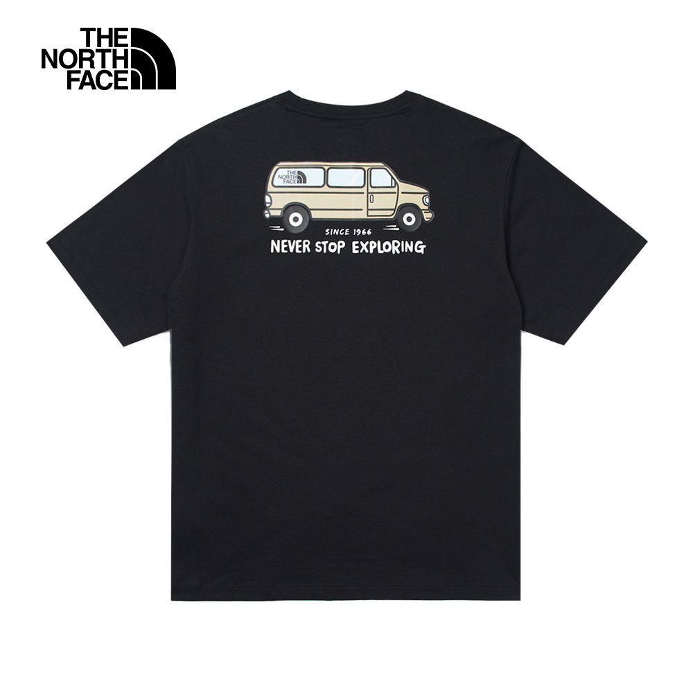 The North Face 北面 黑色純棉 露營車 正面