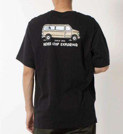The North Face 北面 黑色純棉 露營車 正面