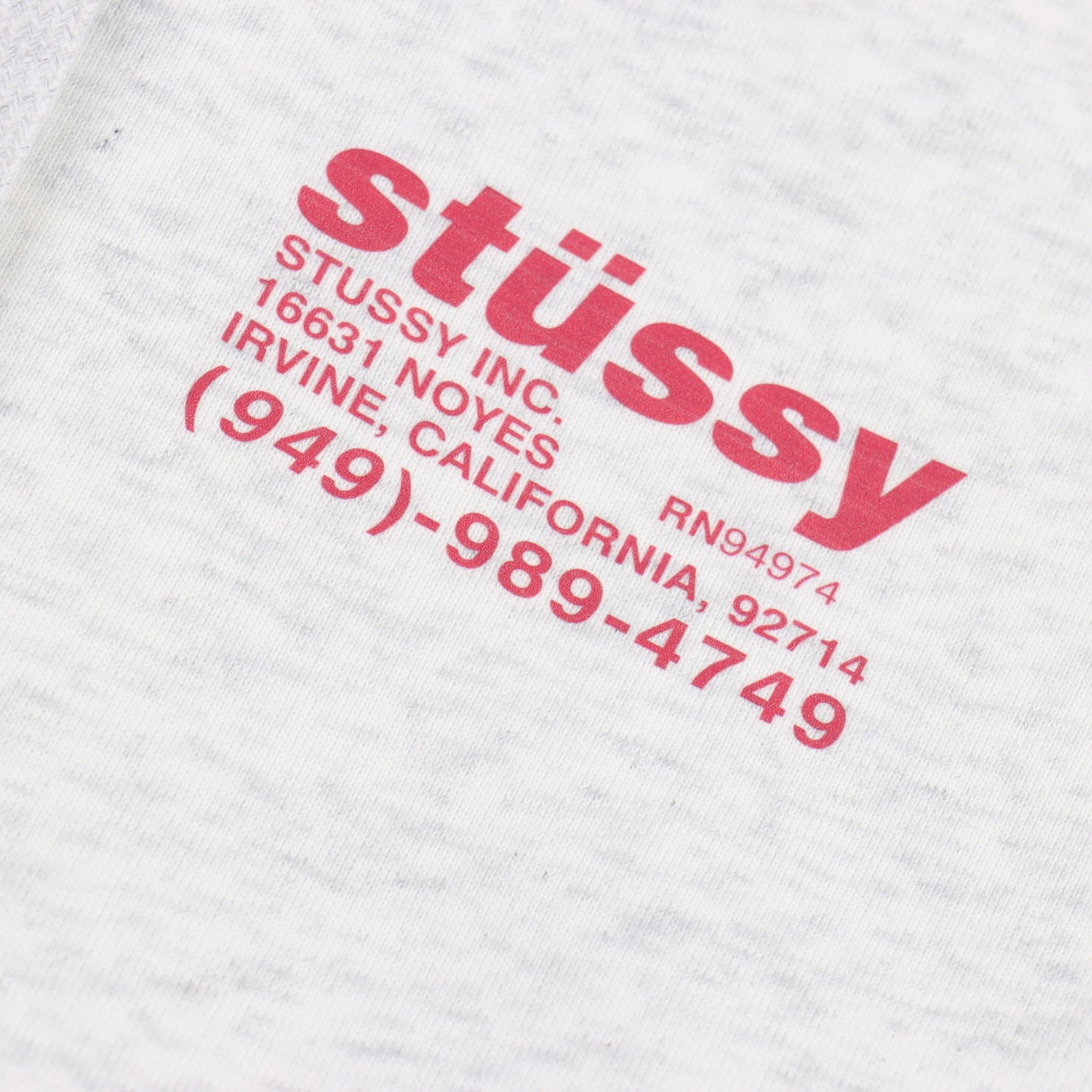 Stussy 聯名元素Logo印花 連帽外套