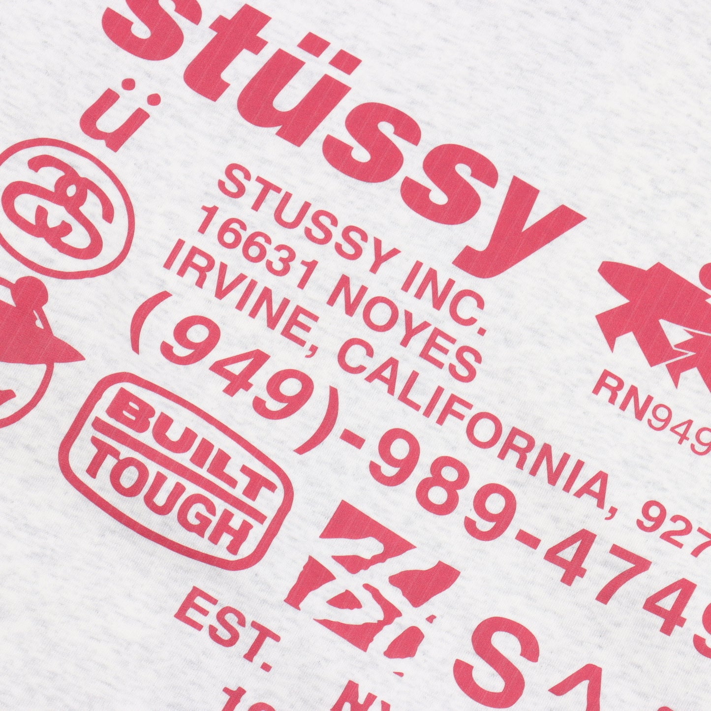 Stussy 聯名元素Logo印花 連帽外套