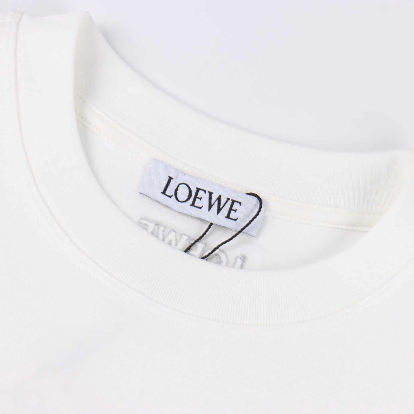 Loewe 胸口小LOGO 刺繡 長T