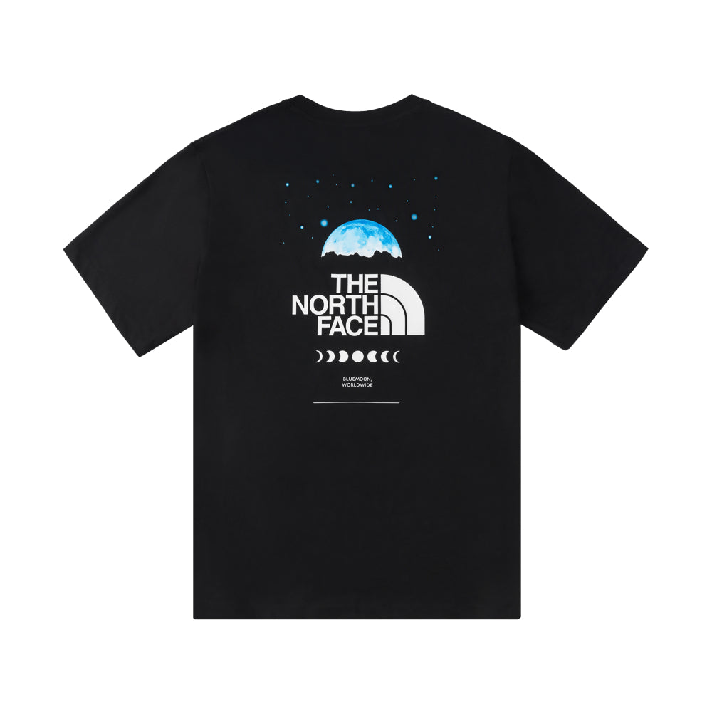T️he North Face北臉男款黑色純棉舒適透氣短袖T恤