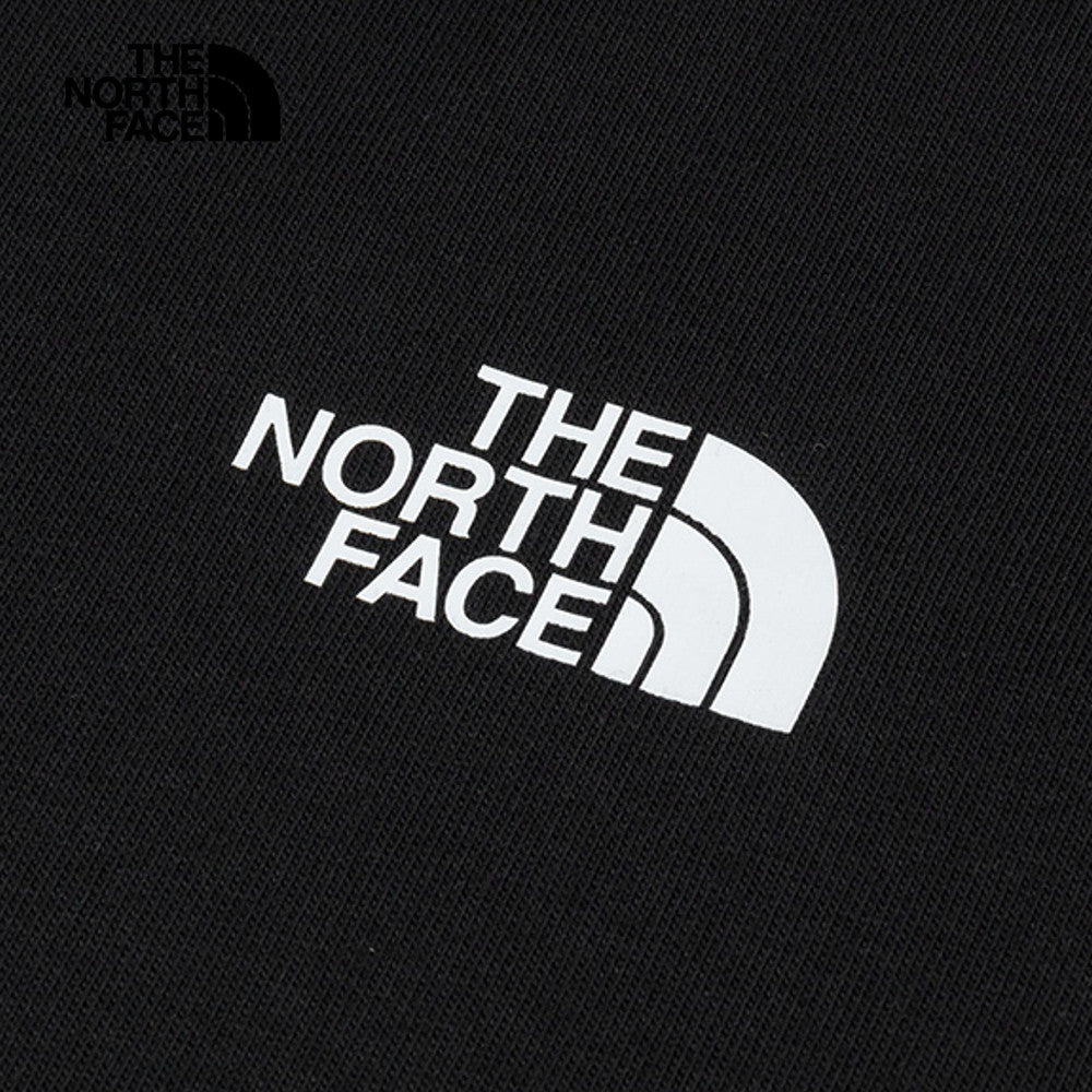 T️he North Face北臉男女款黑色純棉舒適短袖T恤