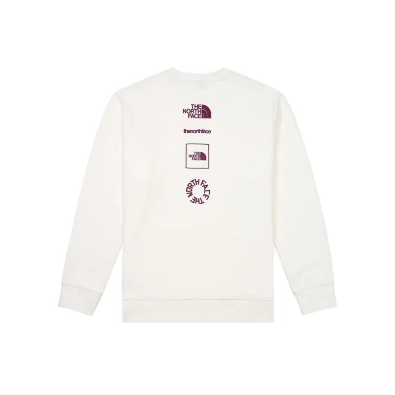 T️he North Face 北臉 男女款 印花長袖大學T