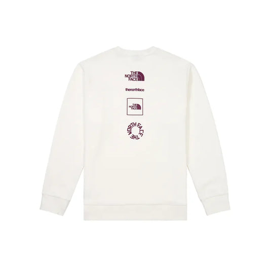 T️he North Face 北臉 男女款 印花長袖大學T