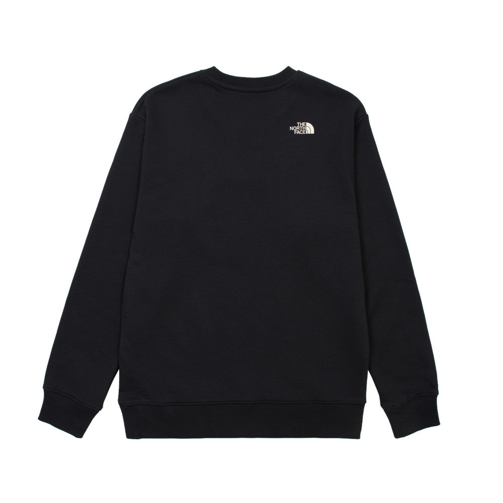 T️he North Face 北臉 男女款 趣味印花長袖大學T