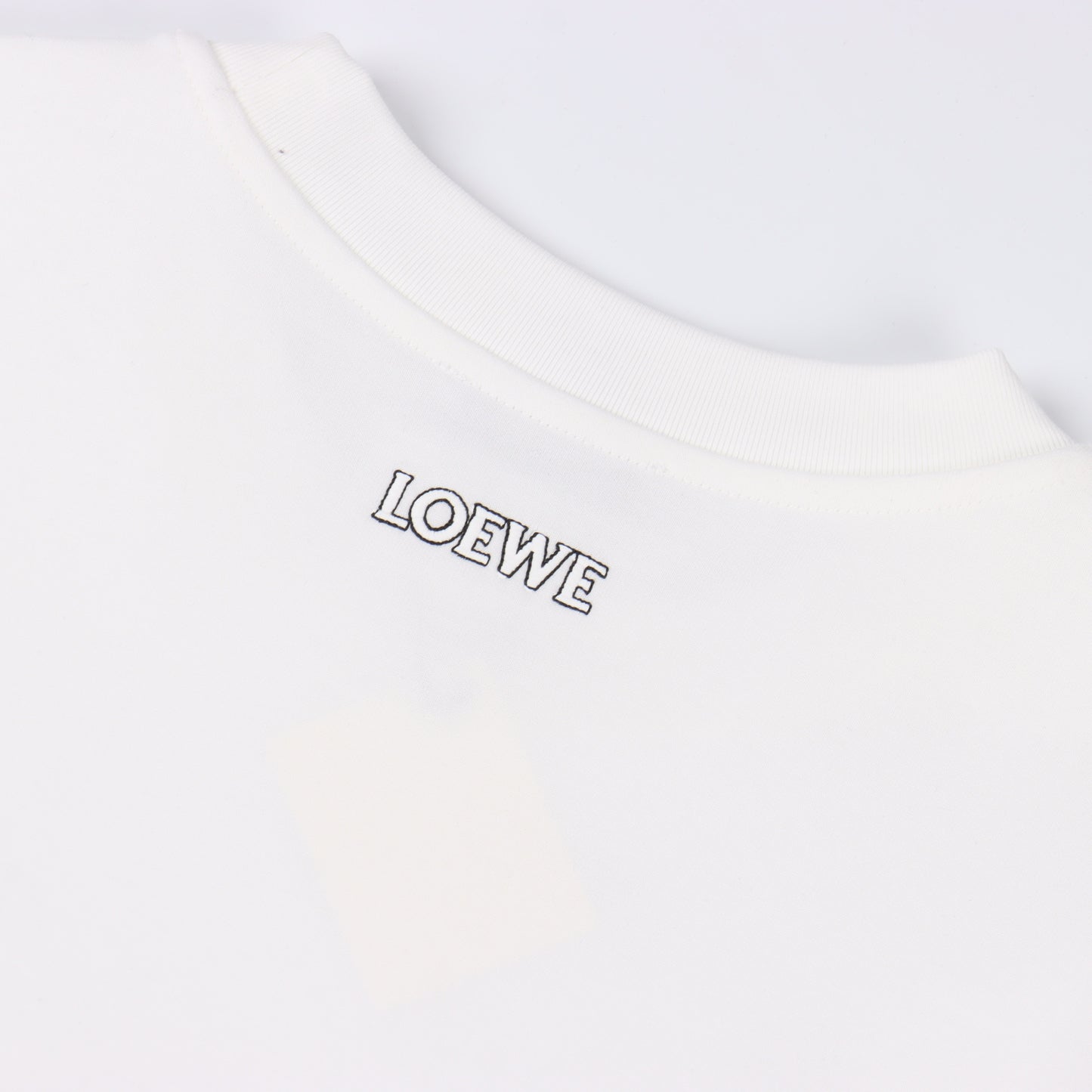 Loewe 胸口小LOGO 刺繡 長T