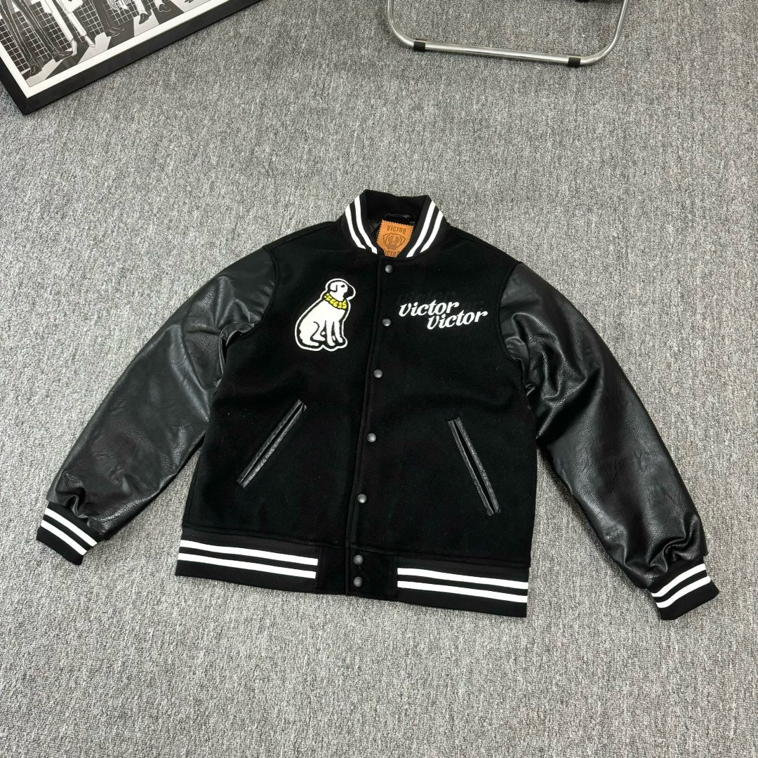 Victor victor worldwide 饒舌狗 VARSITY JACKET