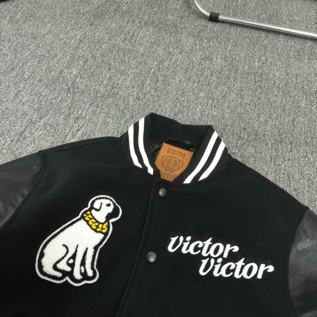 Victor victor worldwide 饒舌狗 VARSITY JACKET