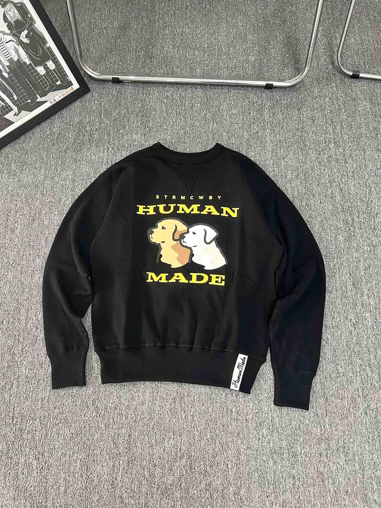 HUMAN MADE 23SS 拉布拉多 大學T 衛衣