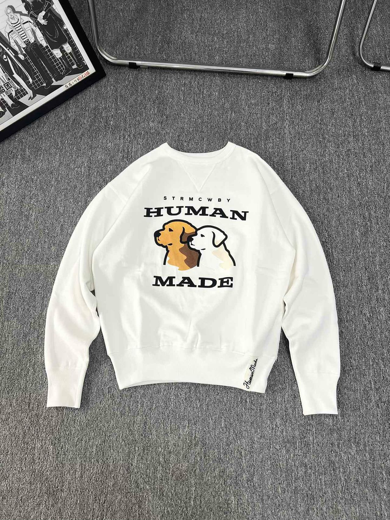 HUMAN MADE 23SS 拉布拉多 大學T 衛衣