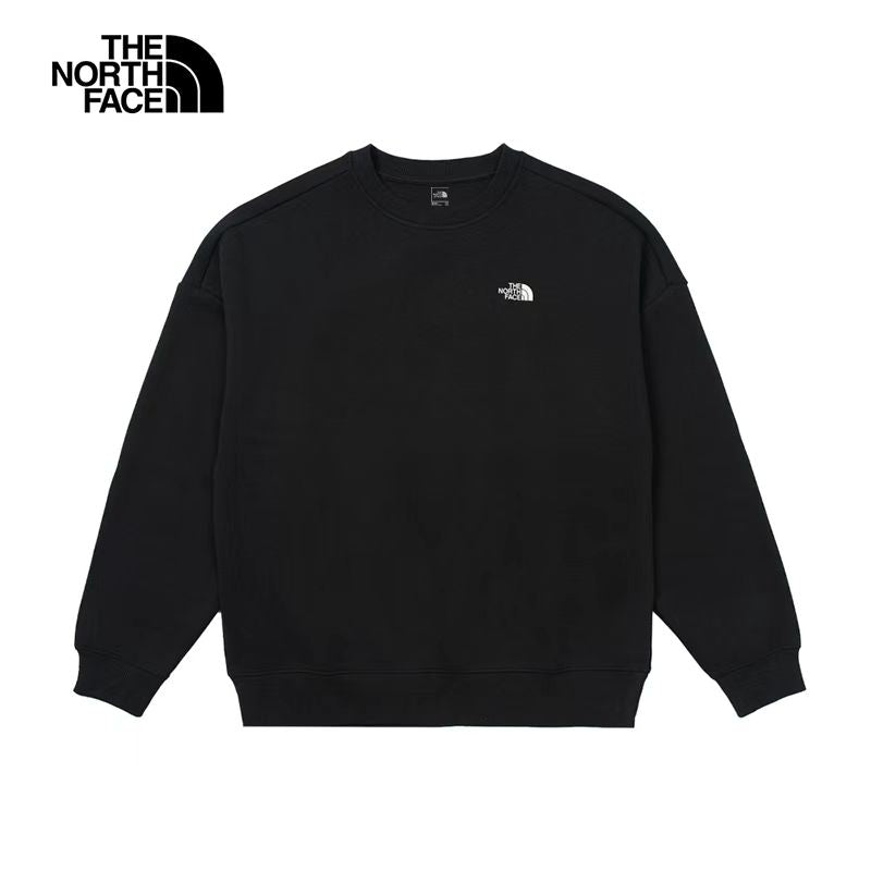 T️he North Face 北臉 男女款 大尺寸品牌印花長袖大學T