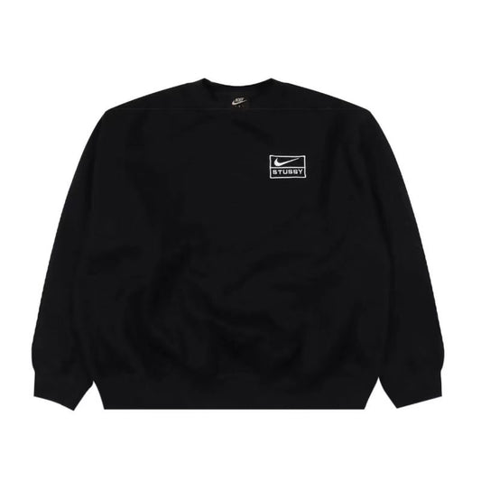 Nike X Stüssy 刺繡logo 長袖大學T