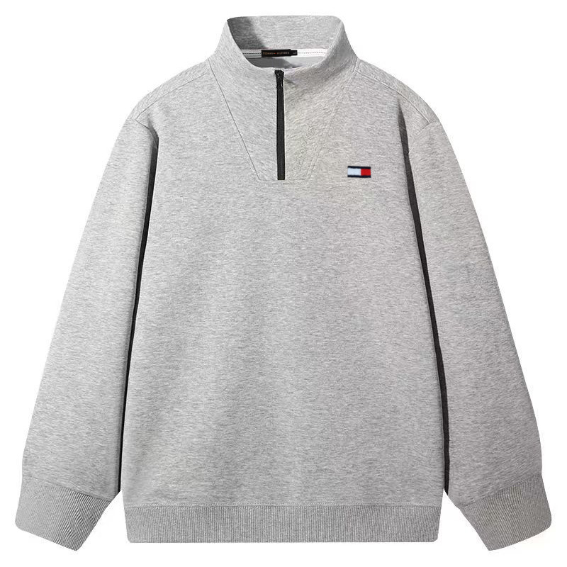 Tommy 刺繡 logo 半拉鍊衛衣 兩色