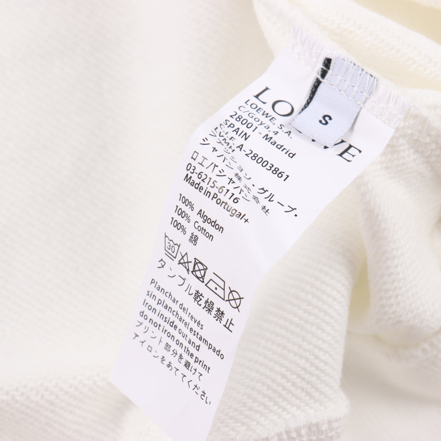 Loewe 口袋LOGO 大學T