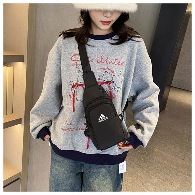 Adidas logo 胸包