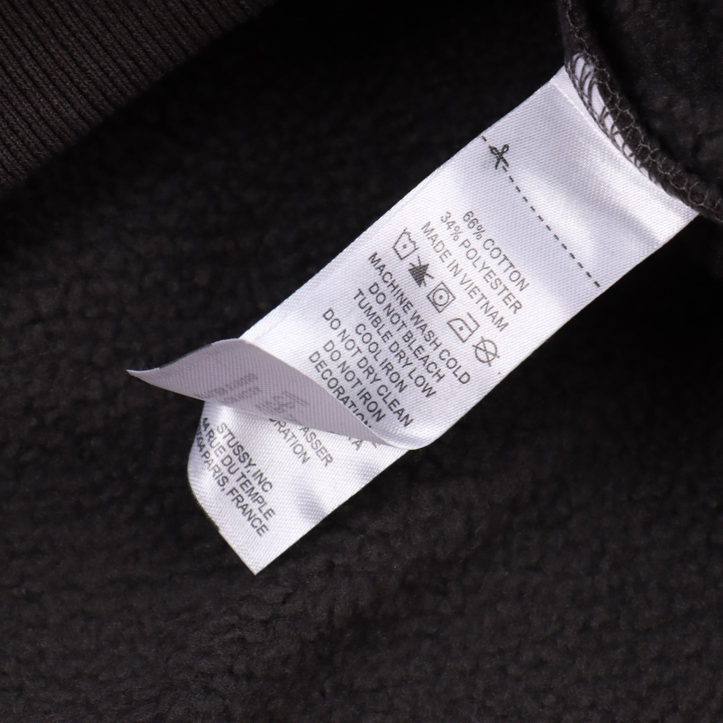 Stussy x Denim Tears Graphic Hood 帽T 黑色