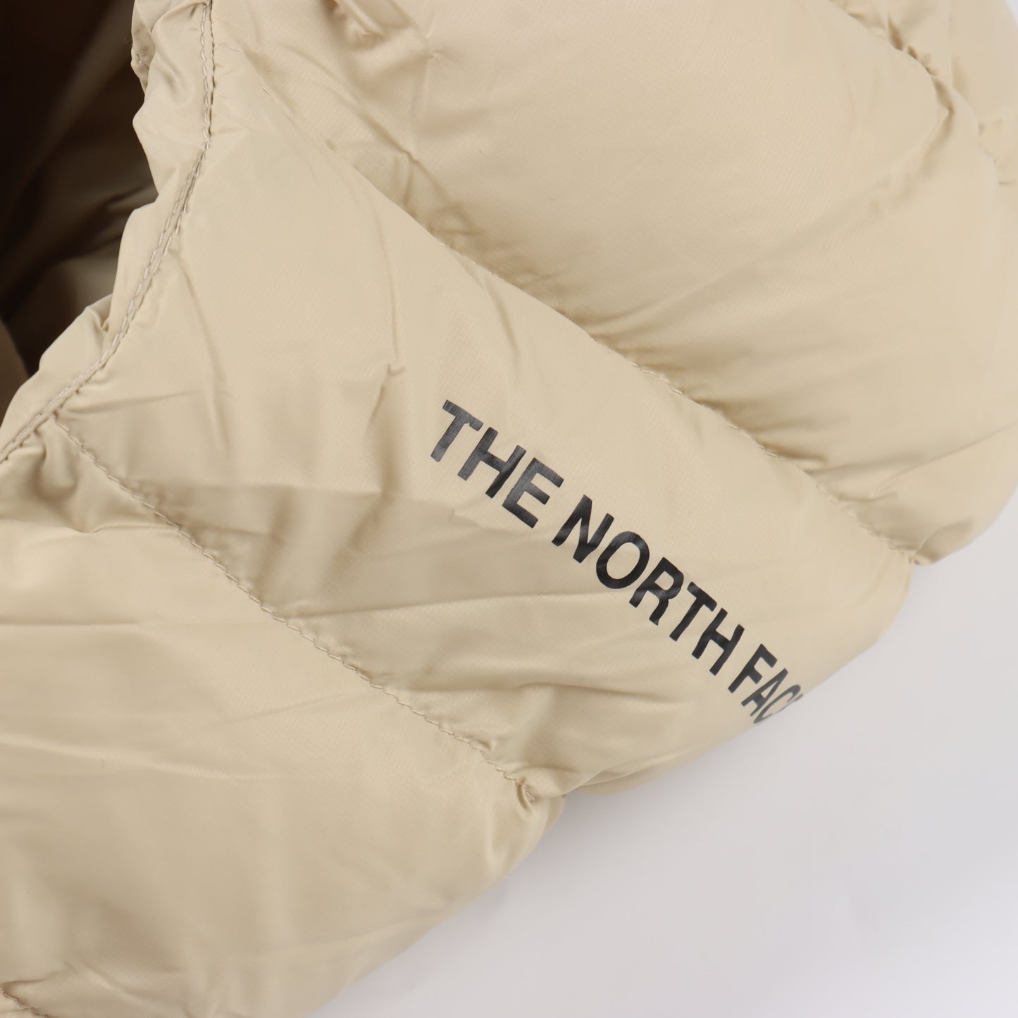 【預購5-7天發貨】THE NORTH FACE  連帽羽絨外套 米色