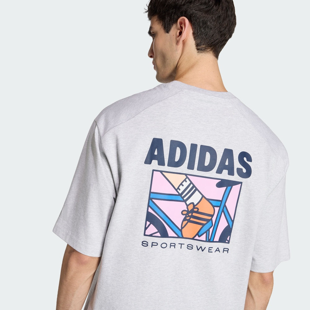 ADIDAS  男女款 M Ani Pop Bk 短袖T恤