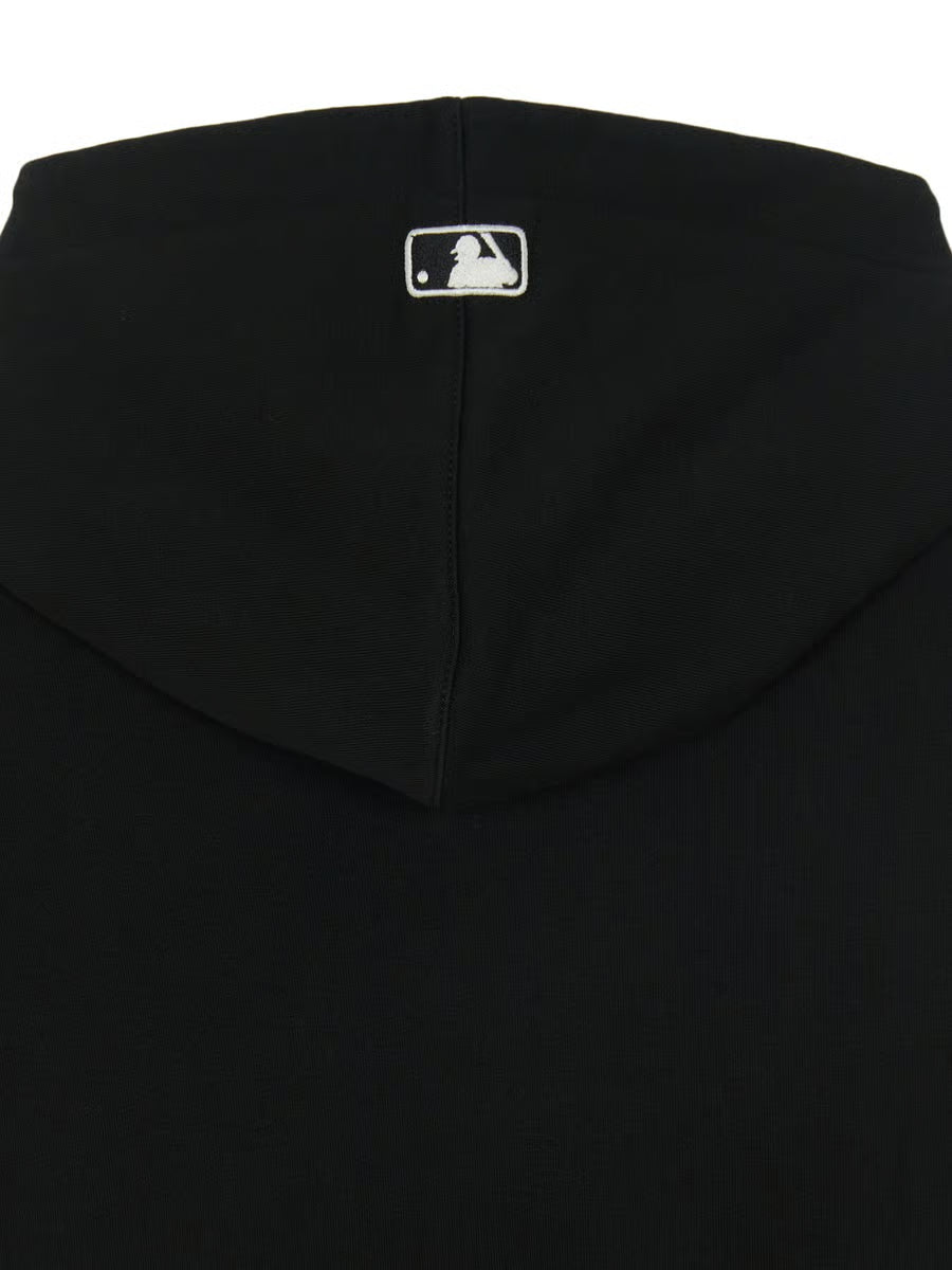 MLB 男女款 紐約洋基 復古長袖帽T