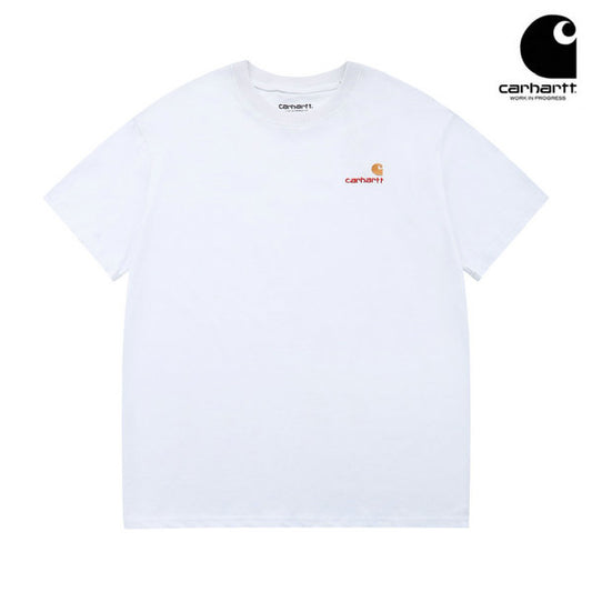 CARHARTT WIP 卡哈特 常青款 經典Logo 男女生 短袖T恤 白色