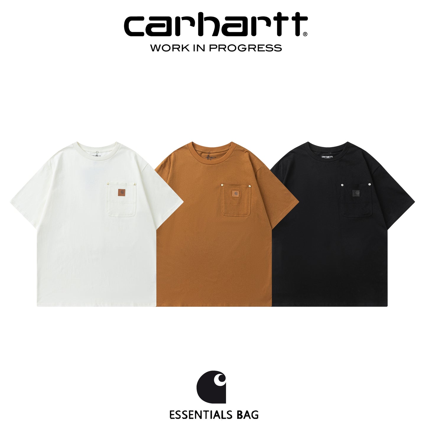 【代購7-14天發貨】Carhartt 經典口袋款 三色 短袖