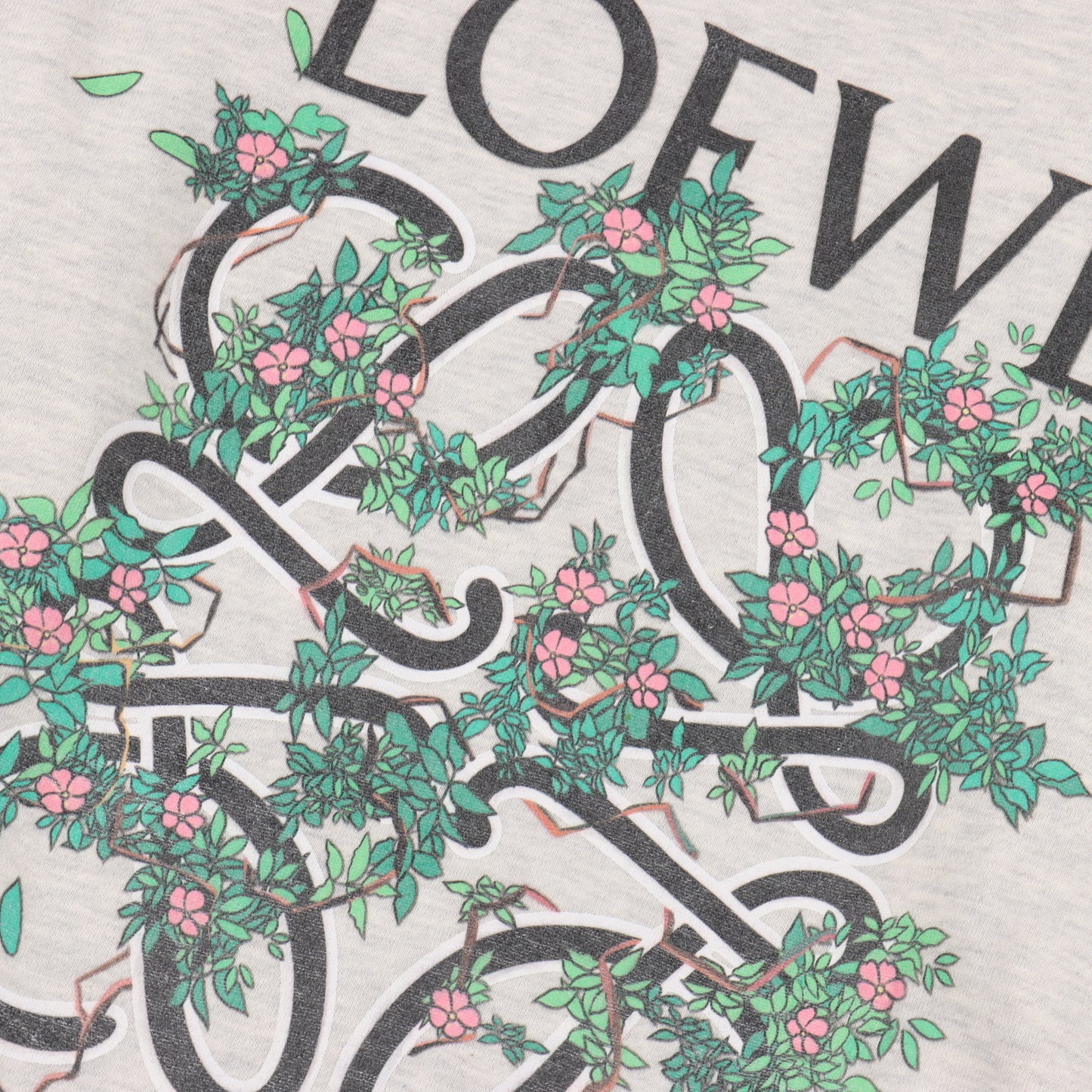 Loewe 樹葉 帽T