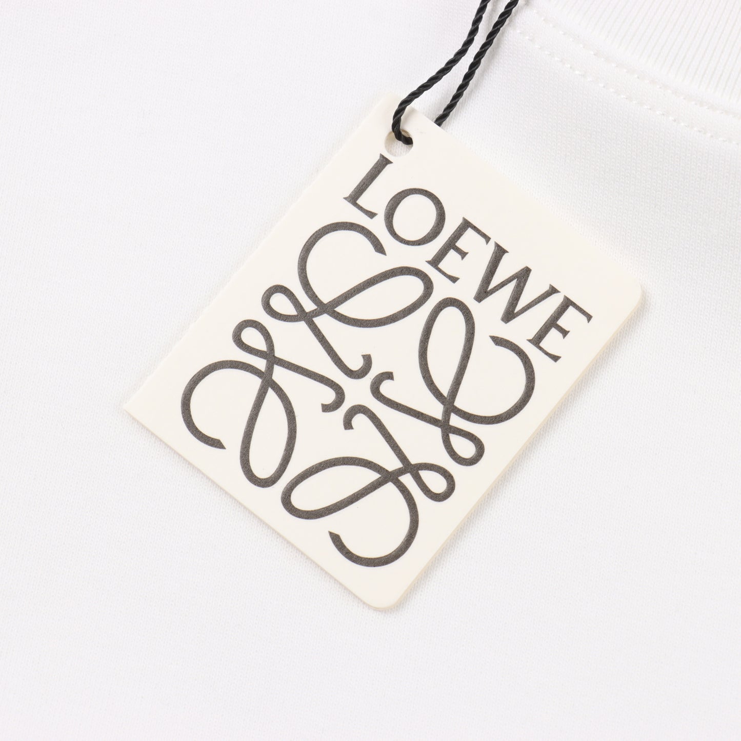 Loewe 胸口小LOGO 刺繡 長T